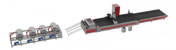 Gear hobbing platform laser cutting machine