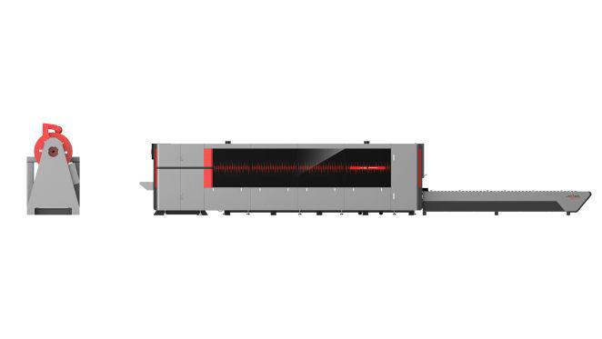 Large surround laser cutting machine